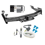 Class 5 Trailer Tow Hitch For 01-07 Chevy Silverado GMC Sierra 2500 3500 w/ Wiring Harness Kit