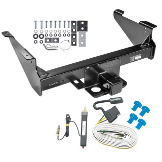 Class 5 Trailer Tow Hitch For 03-23 Dodge RAM 1500 2500 3500 Except Mega Cab w/ Wiring Harness Kit