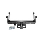 Class 5 Trailer Tow Hitch For 03-23 Dodge RAM 1500 2500 3500 Except Mega Cab w/  7-Way Wiring 2-5/16" and 2" Balls 3" Drop Mount and Towing Lock