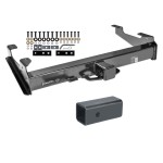 Class 5 Trailer Tow Hitch For 01-10 Chevy Silverado GMC Sierra 2500 3500 HD w/ 2-1/2" to 2" Ball Receiver Opening Reducer