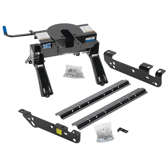 Reese Quick Install Rail Kit and 20K 5th Wheel Hitch For 11-16 Ford ...