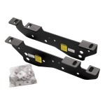 Reese Quick Install Rail Kit For 02-08 Ram 1500 03-12 2500 3500 Custom Fit No Drill Base Rails For 5th Wheel and Gooseneck Trailer Hitch Fifth