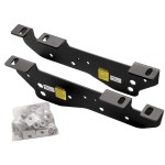 Reese Quick Install Rail Kit For 02-08 Ram 1500 03-12 2500 3500 Custom Fit No Drill Base Rails For 5th Wheel and Gooseneck Trailer Hitch Fifth