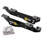 Reese Quick Install Rail Kit and 16K Dual Jaw 5th Wheel Hitch For 97-03 F150 97-99 F250 Custom Fit No Drill Base Rails For 5th Wheel and Trailer Fifth