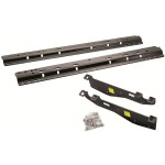 Reese Quick Install Rail Kit and 20K 5th Wheel Hitch For 99-04 Ford F250 F350 Custom Fit No Drill Base Rails For 5th Wheel and Trailer Fifth