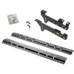 Reese Quick Install Rail Kit and 20K 5th Wheel Hitch For 99-10 Ford F250 F350 F450 Custom Fit No Drill Base Rails For 5th Wheel and Trailer Fifth