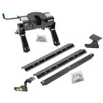 Reese Quick Install Rail Kit and 20K 5th Wheel Hitch For 09-19 Dodge Ram 1500 Custom Fit No Drill Base Rails For 5th Wheel and Trailer Fifth