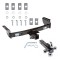 Trailer Tow Hitch Receiver For 83-12 Ford Ranger 94-10 Mazda B Series w/Tri-Ball Triple Ball 1-7/8" 2" 2-5/16"