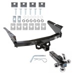 Trailer Tow Hitch Receiver For 97-03 Ford F150 2004 Heritage 97-07 F250 F350 w/Tri-Ball Triple Ball 1-7/8" 2" 2-5/16"