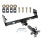 Trailer Tow Hitch Receiver For 05-15 Toyota Tacoma w/Tri-Ball Triple Ball 1-7/8" 2" 2-5/16"