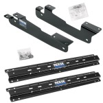 Reese Outboard Quick Install Rail Kit and 20K 5th Wheel Hitch For 04-14 F150 Custom Fit No Drill Base Rails For 5th Wheel and Trailer Fifth