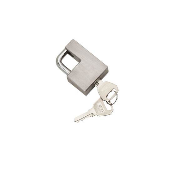 Bulldog Stainless Steel Trailer Tow Hitch Coupler Tongue Lock w/ 2 Keys Lock Housing Rotates 360 Degrees