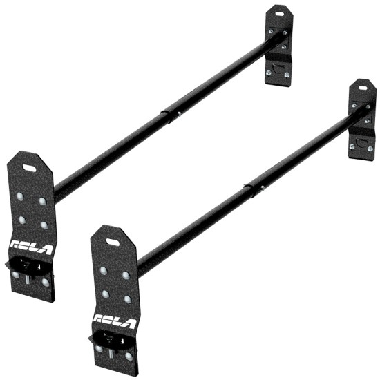 Gutter Mount Ladder Rack for 79-03 Dodge Van Cargo Van Ladder Lumber Rack 2 Racks