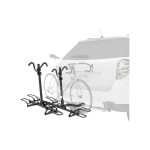 Pro Series Q-Slot 4 Bike Rack Carrier Rear Hitch Mount 2 Inch Rail Rack Platform Style Truck SUV Adult or Child