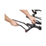 Pro Series Q-Slot 4 Bike Rack Carrier Rear Hitch Mount 2 Inch Rail Rack Platform Style Truck SUV Adult or Child