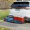 Rambler 20"x47" Cargo Carrier Basket Rack Fits 1-1/4" Trailer Tow Hitch Receiver Storage Luggage Car Box Shelf