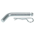 Packaged 5/8" Grooved Style Trailer Tow Hitch Pin and Clip for 2" Sq. Receivers