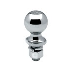 Packaged Trailer Hitch Ball 2" x 3/4" x 2-3/8" 3500 lbs. Chrome Tow Ball