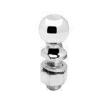 Packaged Trailer Hitch Ball 2" x 1-1/4" x 2-3/4" 8000 lbs. Chrome Tow Ball