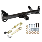 Front Mount Trailer Tow Hitch For 94-02 Dodge Ram 1500 2500 3500 w/ J-Pin Anti-Rattle Lock