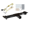 Front Mount Trailer Tow Hitch For 88-00 Chevy GMC C/K 1500 2500 3500 Suburban Yukon Tahoe w/ J-Pin Anti-Rattle Lock