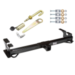 Front Mount Trailer Tow Hitch For 92-97 Ford F-250 F-350 2WD Styleside w/ J-Pin Anti-Rattle Lock