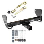 Front Mount Trailer Tow Hitch For 04-08 Ford F150 06-08 Lincoln Mark LT w/ J-Pin Anti-Rattle Lock