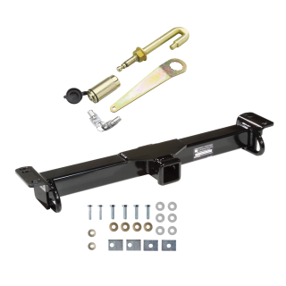 Front Mount Trailer Tow Hitch For 87-06 Jeep Wrangler YJ/TJ w/ J-Pin Anti-Rattle Lock