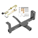 Front Mount Trailer Tow Hitch For 14-20 Chevy Silverado GMC Sierra 1500 Suburban Tahoe Yukon w/ J-Pin Anti-Rattle Lock