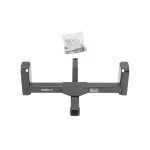 Front Mount Trailer Tow Hitch For 14-20 Chevy Silverado GMC Sierra 1500 Suburban Tahoe Yukon w/ J-Pin Anti-Rattle Lock