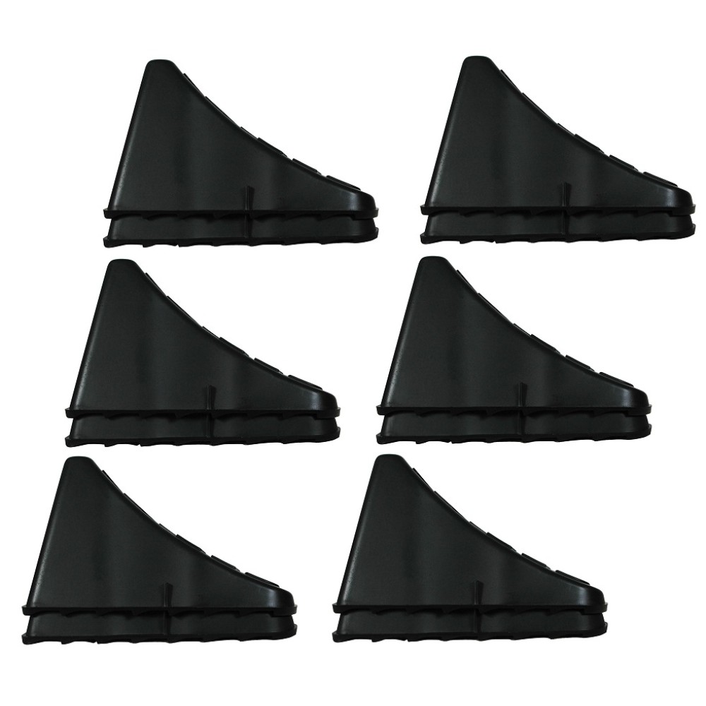 12 Pack Trailer Tire Chocks Rubber 