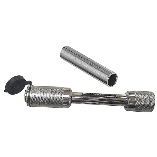 Reese Trailer Hitch Lock Stainless Steel Barrel Style Tongue Tow Receiver 1/2" and 5/8" Pin For 2" and 1-1/4" Receivers