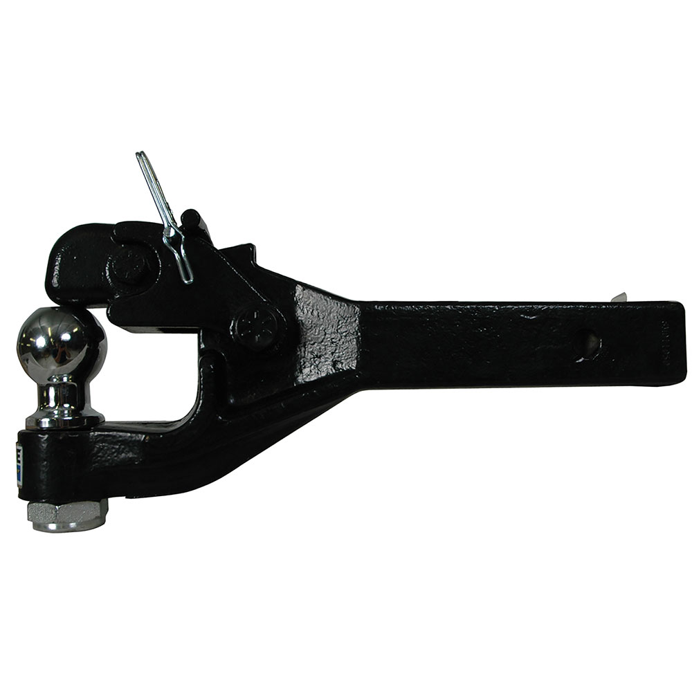 Reese Trailer Tow Hitch Ball Mount W/ 12K Pintle Hook Fits 2" Tow