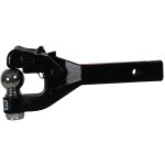 Reese 12,000 Lbs 2" Receiver Mount 12K Pintle Hook w/ 2-5/16" Trailer Tow Hitch Ball Heavy Duty