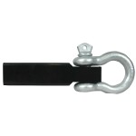 Reese 8K Tow Ring Mount Shackle Fits 2" Trailer Hitch Receiver Accepts Rope or Chain Heavy Duty