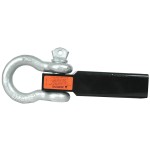 Reese 8K Tow Ring Mount Shackle Fits 2" Trailer Hitch Receiver Accepts Rope or Chain Heavy Duty