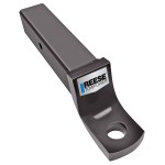 Reese Class V 14,000 lbs Trailer Hitch Ball Mount Fits 2-1/2" Tow Receiver 3" Drop 1-1/2" Rise 1-1/4" Ball Hole Heavy Duty Black Metal Shield Finish