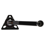 Reese 5K A-Frame Trailer Jack, Black Powdercoat, Topwind, Corrosion Resistant