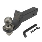 Reese Tactical Interlock Class 3 Trailer Tow Starter Kit 2" Drop 3/4 Inch Rise 2" Towing Ball 6,000 Lbs Fits 2" Hitch Opening