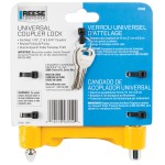 Reese Universal Trailer Tow Hitch Coupler Lock Fits 1-7/8 In 2 In and 2-5/16 In. Ball Couplers Distance Between Shackled Holes 4-1/2"