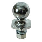 Reese 1-7/8" 2,000 lbs InterLock Trailer Hitch Tow Ball 3/4" Shank Diameter x 1-1/2" Shank Length Chrome Packaged