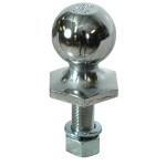 Reese 2" 3,500 lbs InterLock Trailer Hitch Tow Ball 3/4" Shank Diameter x 2-3/2" Shank Length Chrome Packaged