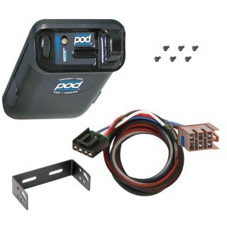 Reese POD Trailer Brake Control for 03-06 GMC Yukon GMC Yukon Denali Electric Trailer Brakes Module Box Controller 1-2 Axle