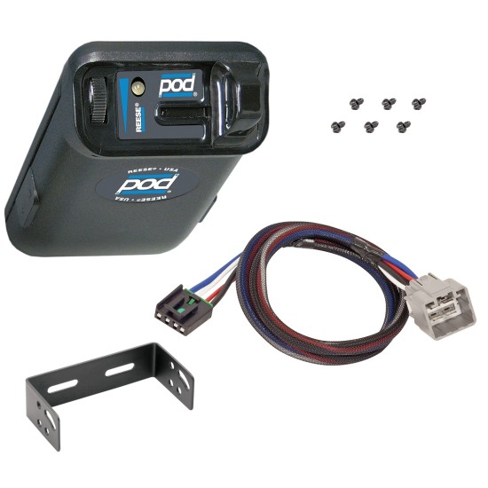 Reese POD Trailer Brake Control for 11-12 RAM 1500 2500 3500 Electric Trailer Brakes Module Box Controller 1-2 Axle