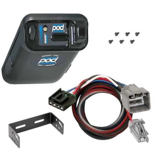 Reese POD Trailer Brake Control for 13-14 RAM 1500 2500 3500 Electric Trailer Brakes Module Box Controller 1-2 Axle