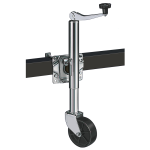 Reese 600 lbs Trailer Jack with 6 Inch Wheel, Zinc, for Marine and Boat Use