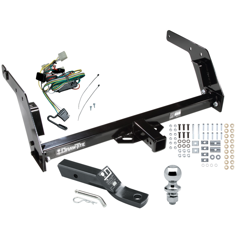 Trailer Tow Hitch For 95 Toyota Pickup Complete Package W Wiring And 1 7 8 Ball