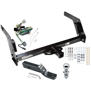 Trailer Tow Hitch For 89-95 Toyota Pickup Complete Package w/ Wiring and 1-7/8" Ball