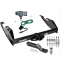 Trailer Tow Hitch For 88-00 Chevy GMC C/K Pickup Complete Package w/ Wiring and 1-7/8" Ball