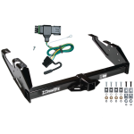 Trailer Tow Hitch For 88-00 Chevy GMC C/K Pickup w/ Wiring Harness Kit